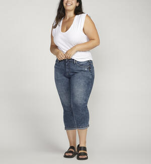 Suki Mid Rise Capri Plus Size