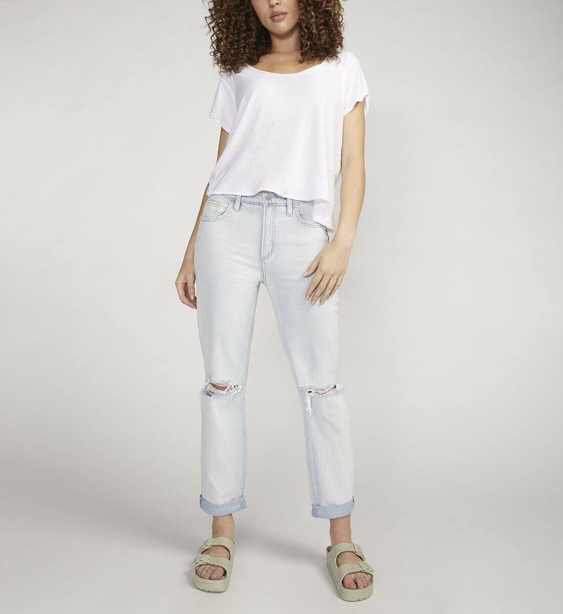 High waisted 2024 boyfriend jeans canada