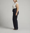 Highly Desirable High Rise Trouser Leg Jeans Plus Size, , hi-res image number 2