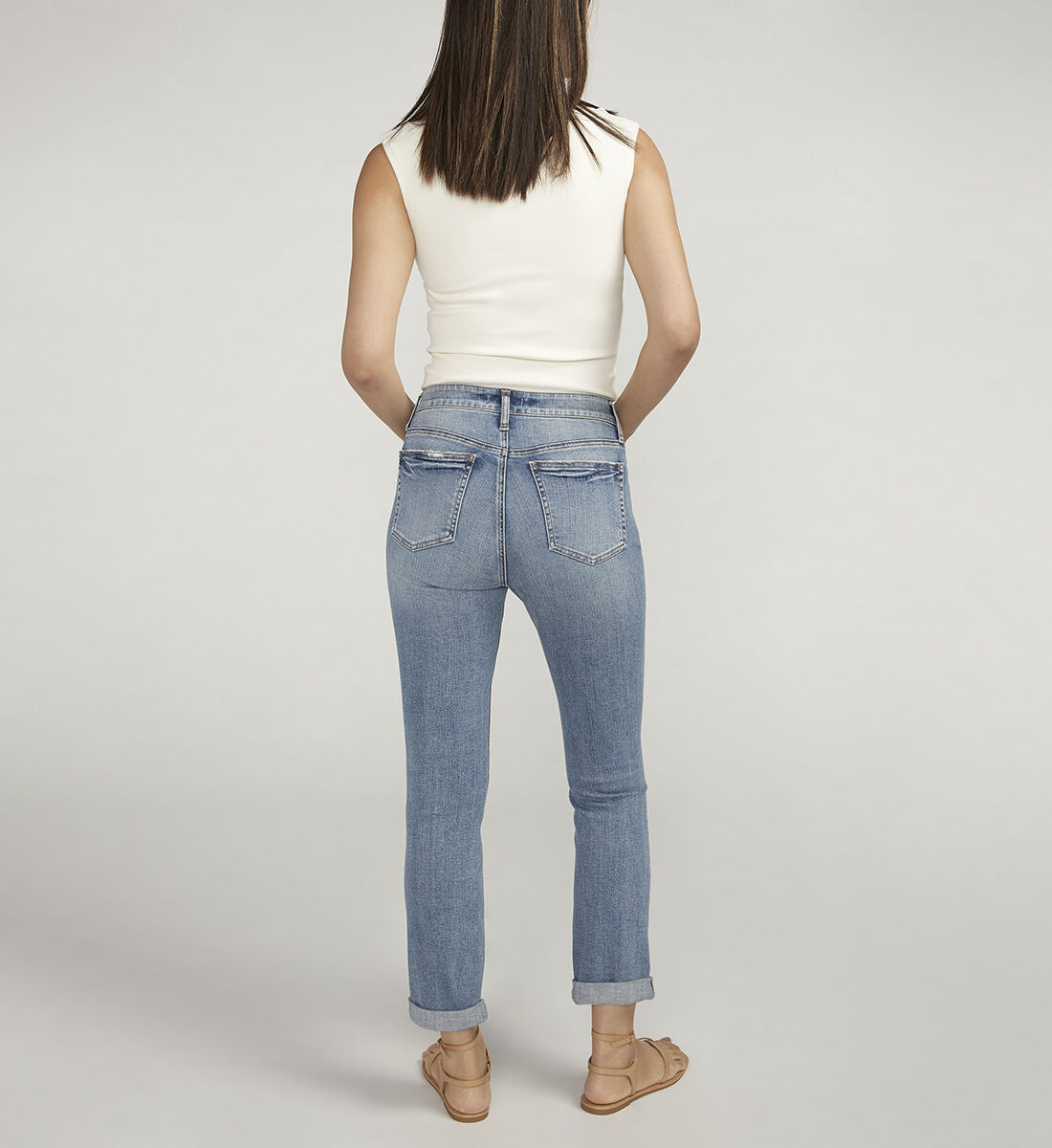 Buy Beau High Rise Slim Leg Jeans for CAD 57.00 Silver Jeans CA New