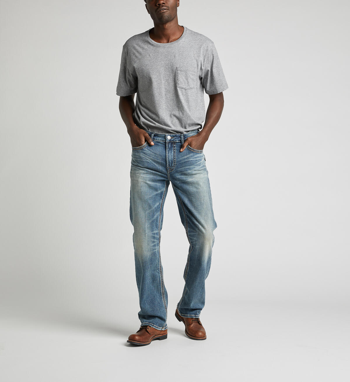 Craig Easy Fit Bootcut Jeans, , hi-res image number 3