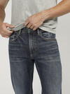 Eddie Athletic Fit Tapered Leg Jeans image number 3