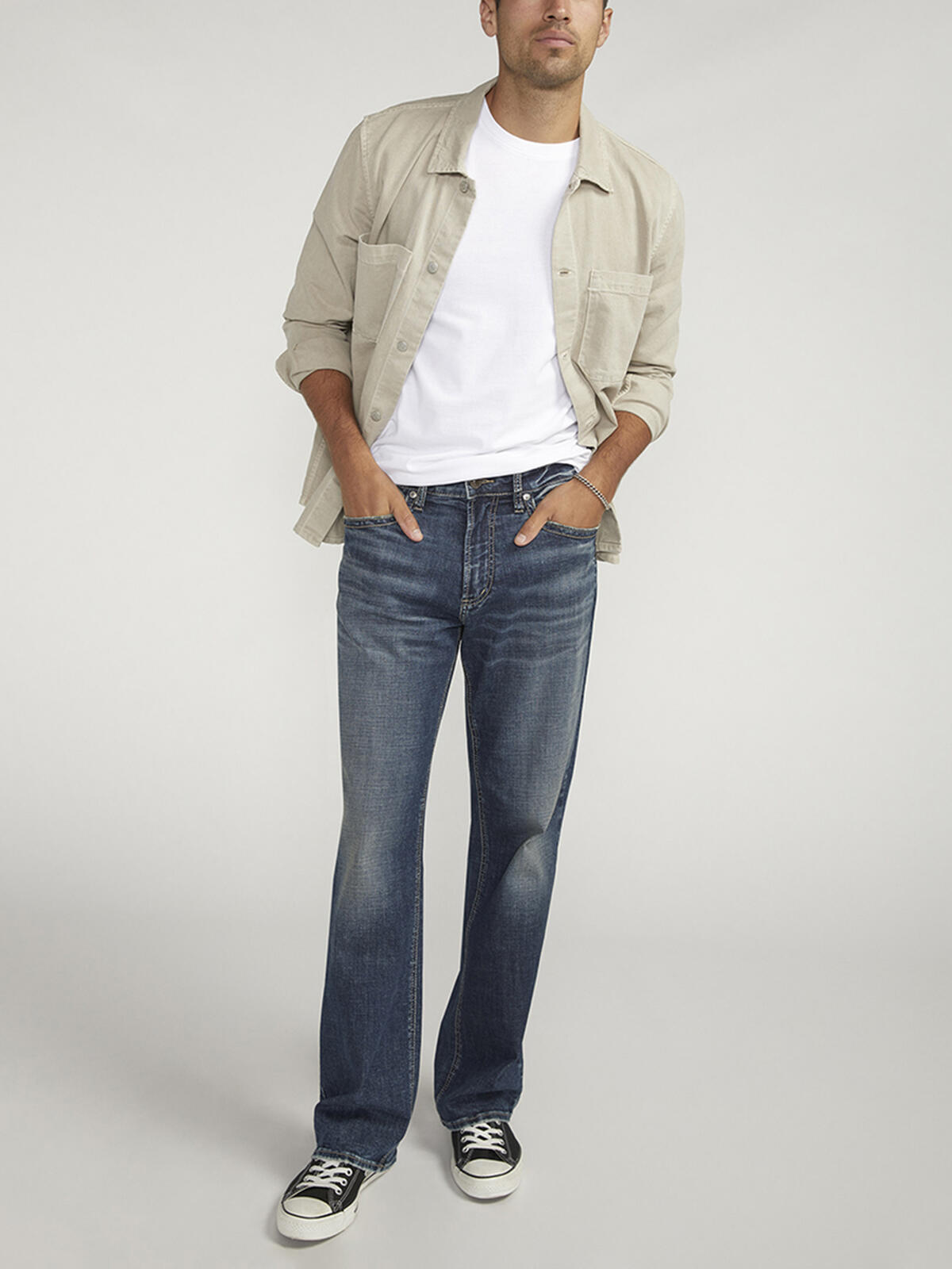 Gordie Relaxed Fit Straight Leg Jeans image number 0