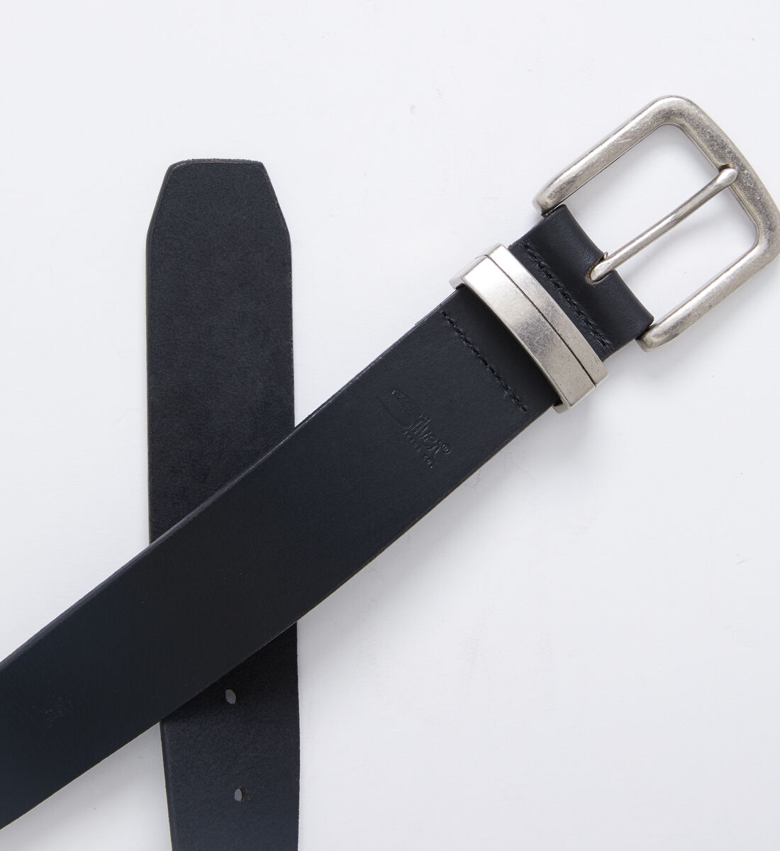 Buy Classic Leather Mens Belt for CAD 55.00 Silver Jeans CA New