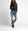 Boyfriend Slim Mid Rise Medium Wash, , hi-res image number 0