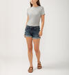Boyfriend Mid Rise Luxe Stretch Shorts, , hi-res image number 0