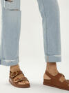Chelsea Mid Rise Straight Leg Luxe Stretch Jeans image number 4