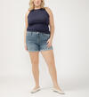 Suki Mid Rise Luxe Stretch Shorts Plus Size, , hi-res image number 0