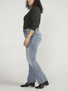 Suki Mid Rise Slim Bootcut Jeans Plus Size image number 2