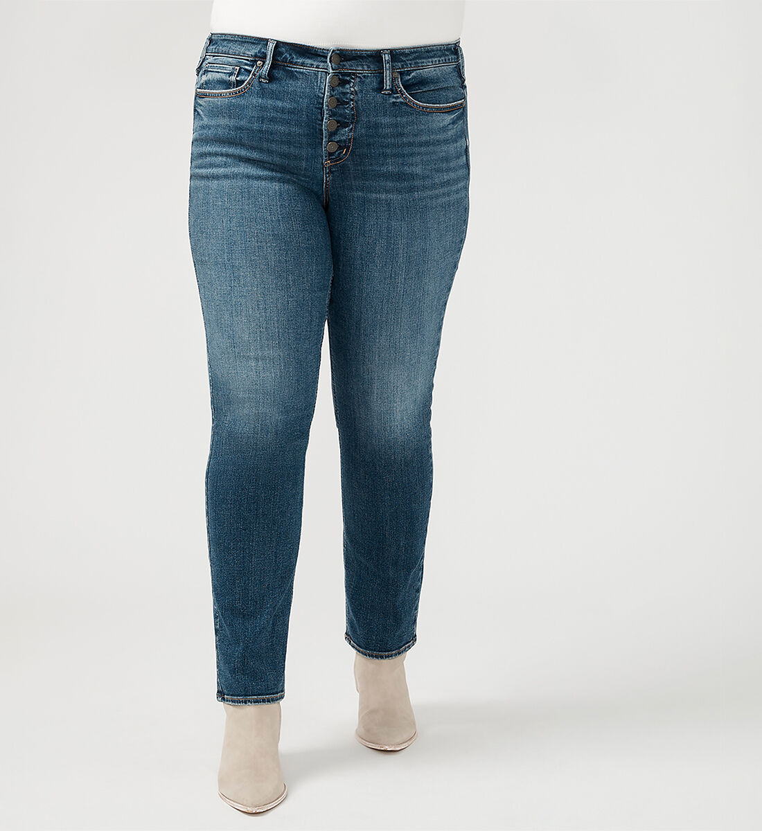 High waisted straight leg jeans plus size shop