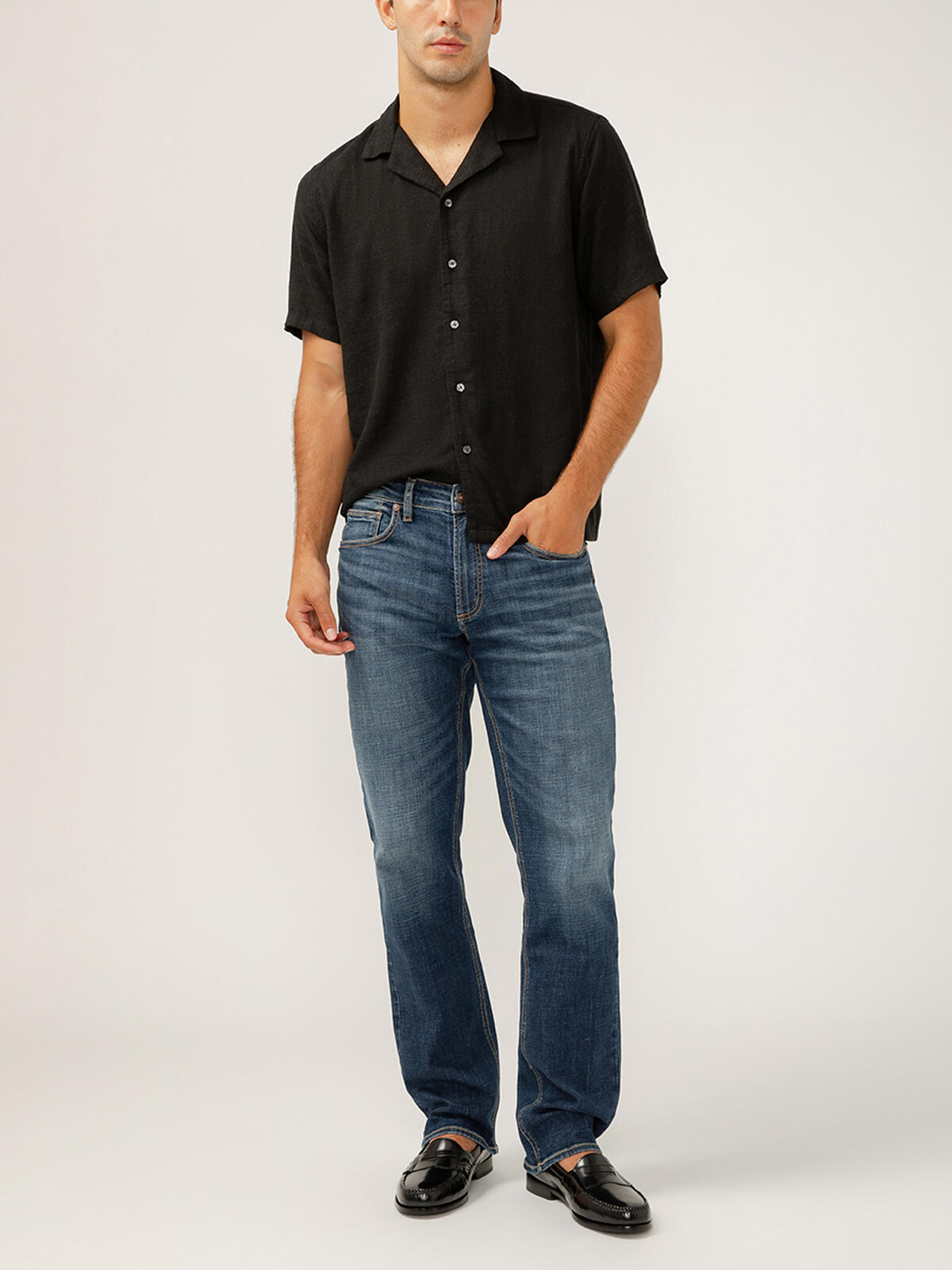 Grayson Classic Fit Straight Leg Jeans image number 0