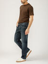 Eddie Athletic Fit Tapered Leg Jeans image number 2