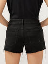 Boyfriend Mid Rise Luxe Stretch Shorts image number 4
