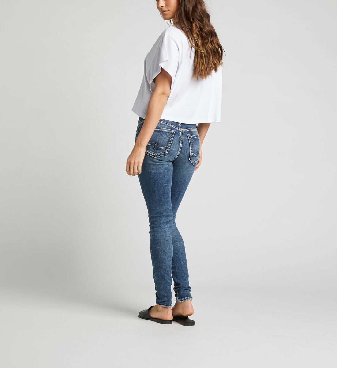 Silver shop jeans avery