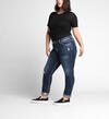 Boyfriend Slim Mid Dark Wash, , hi-res image number 2