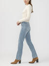 Suki Mid Rise Classic Straight Luxe Stretch Jeans image number 2
