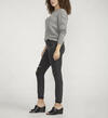 Boyfriend Mid Rise Slim Leg Jeans, Black, hi-res image number 2
