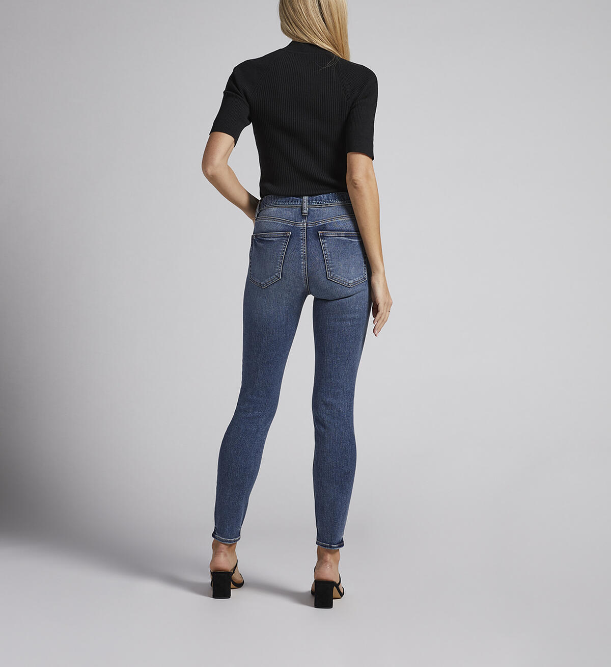 Avery High Rise Skinny Jeans, Indigo, hi-res image number 1
