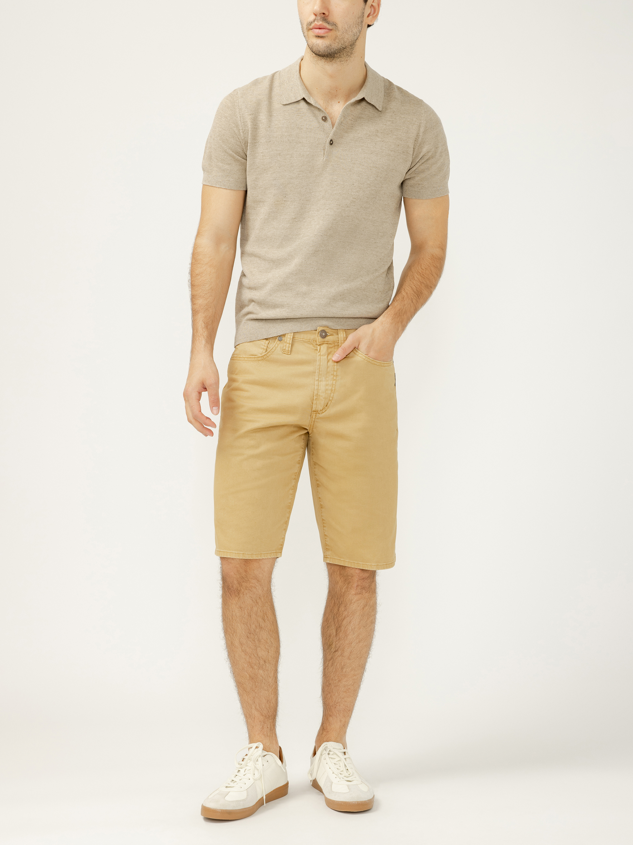 Buy Zac Relaxed Fit Essential Twill Shorts for CAD 29.00 | Silver