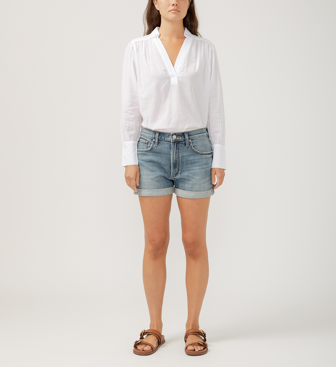 Spangle Lace Short Pants シルバー Women's Jean Shorts | Silver Jeans Co.