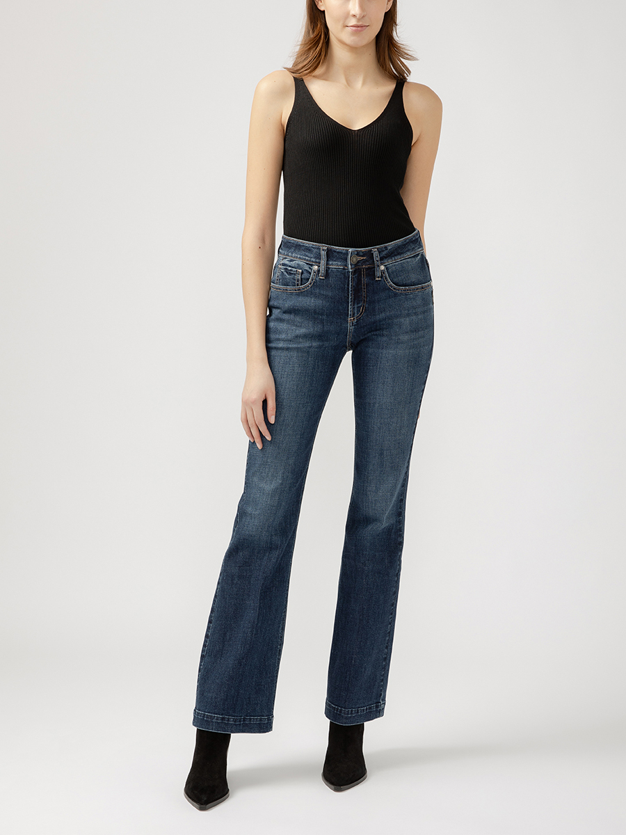 Buy Suki Mid Rise Bootcut Luxe Stretch Jeans for CAD 104.00